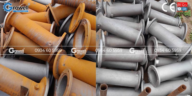 Công nghệ tẩy rỉ gang đúc