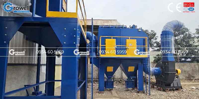 Buồng phun cát công nghiệp