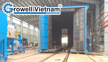 Đặc điểm nổi bật của buồng phun cát công nghiệp hiện nay