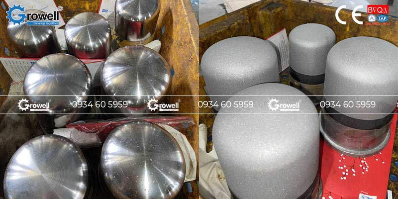 Cách tạo nhám bề mặt kim loại