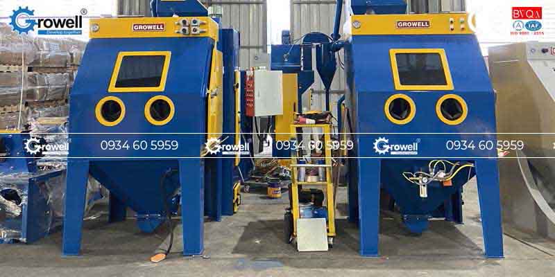 Máy xử lý rỉ sét công nghiệp