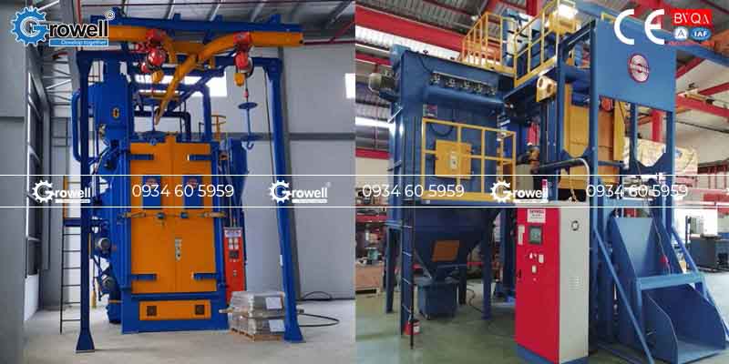 Máy xử lý rỉ sét công nghiệp
