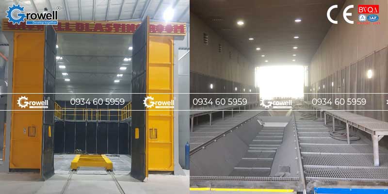 Máy xử lý rỉ sét công nghiệp