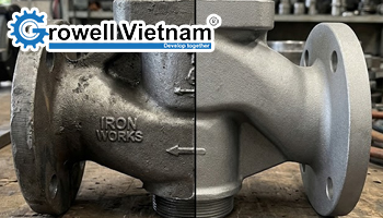 Phương pháp tạo nhám gang cho linh kiện và vật đúc cơ khí