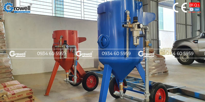 Cối phun cát công nghiệp