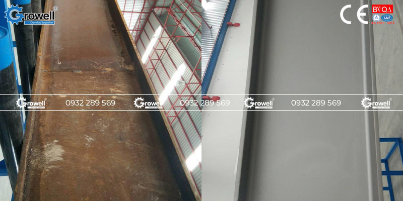Máy phun bi tự động công nghiệp Máy phun bi tự động công nghiệp