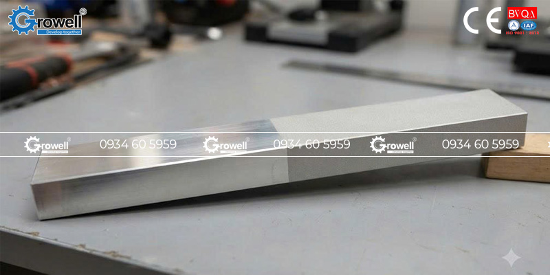 Tạo nhám nhôm trước khi anode Tạo nhám nhôm trước khi anode