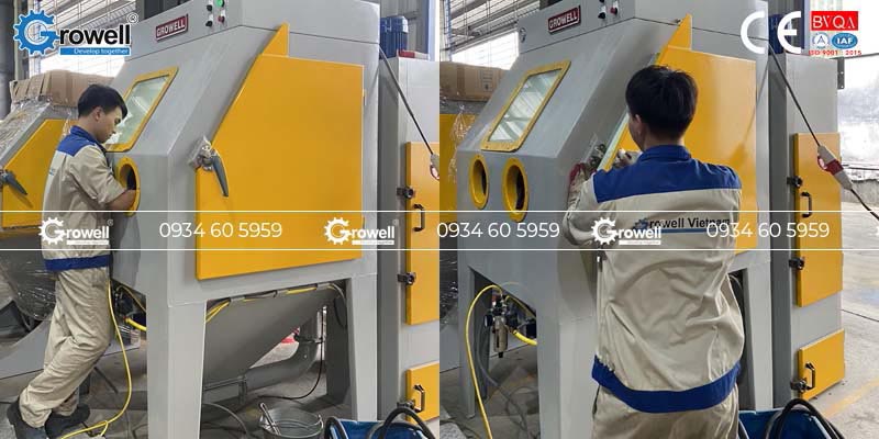 Tủ bắn cát công nghiệp
