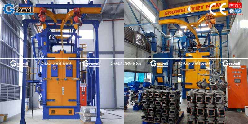 Công nghệ phun bi tẩy sơn