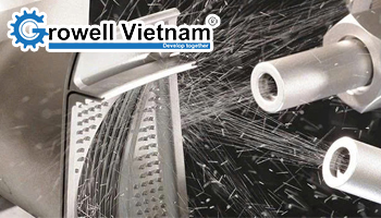 Hướng dẫn phun cát vật đúc kim loại đúng cách và hiệu quả