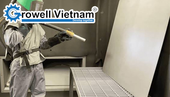 Quy trình bắn cát tạo nhám trước khi sơn: Hướng dẫn chi tiết